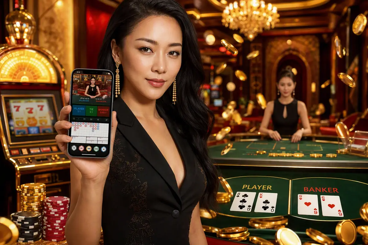 bb44casino লাইভ ডিলার ব্যাকারাট টেবিল